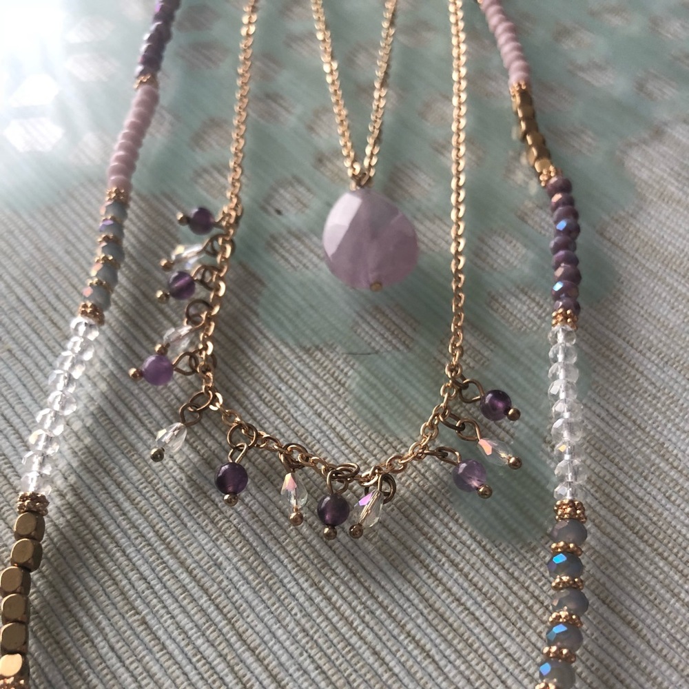 ON THE ROCKS NECKLACE ! W BONUS